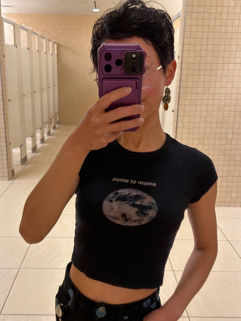 Reformation Muse Tee Earth Lover Black S - Picture 8 of 11